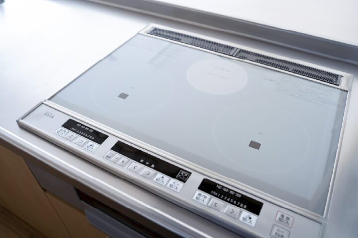 2口IH＋1口ラジエントコンロ