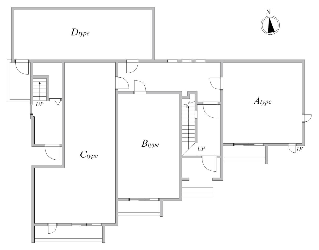 MOCXION KYODO 各階平面図