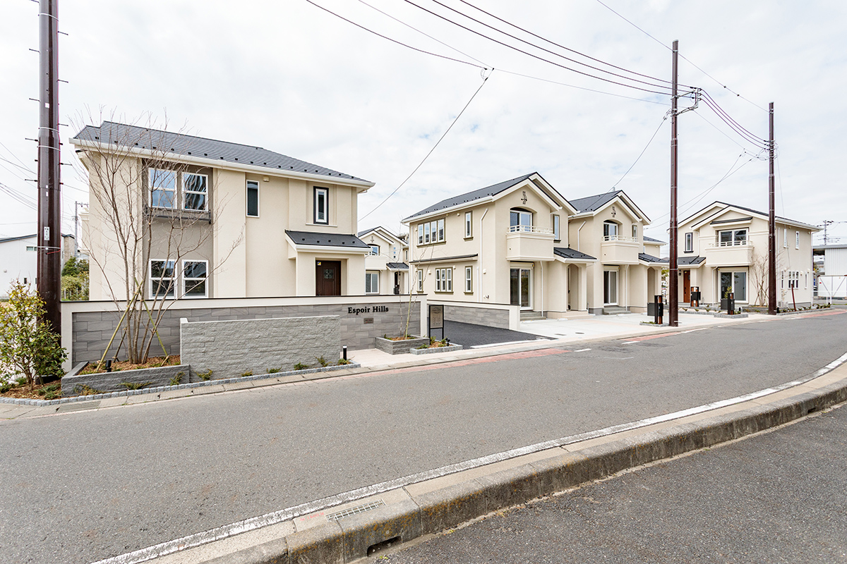 Espoir Hills 外観・街並み写真（三郷中央の戸建賃貸住宅）