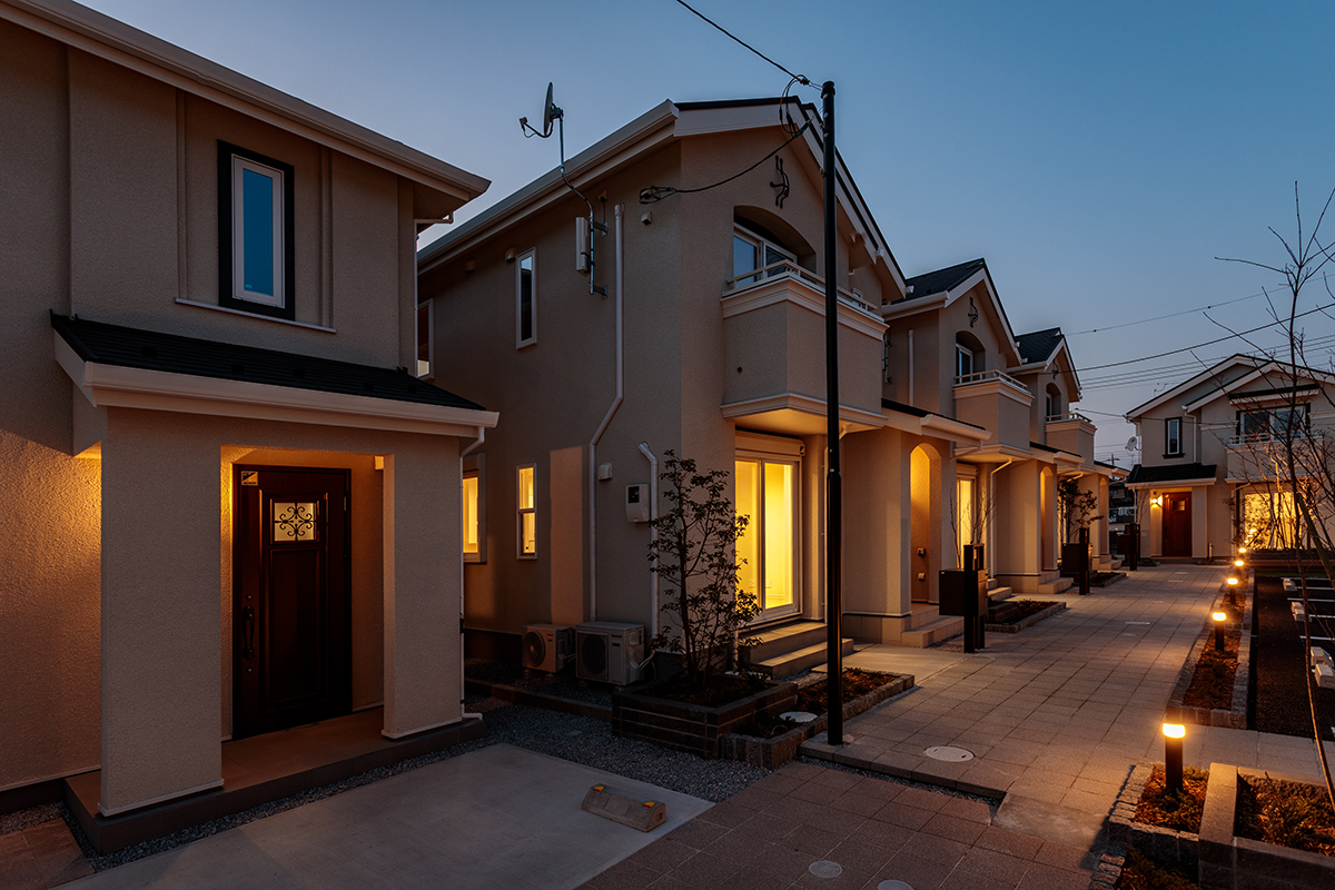 Espoir Hills 外観・街並み写真（三郷中央の戸建賃貸住宅）