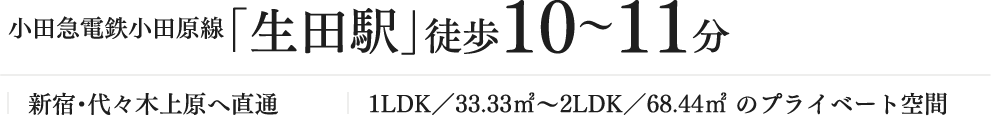日暮里・舎人ライナー「扇大橋駅」徒歩2分